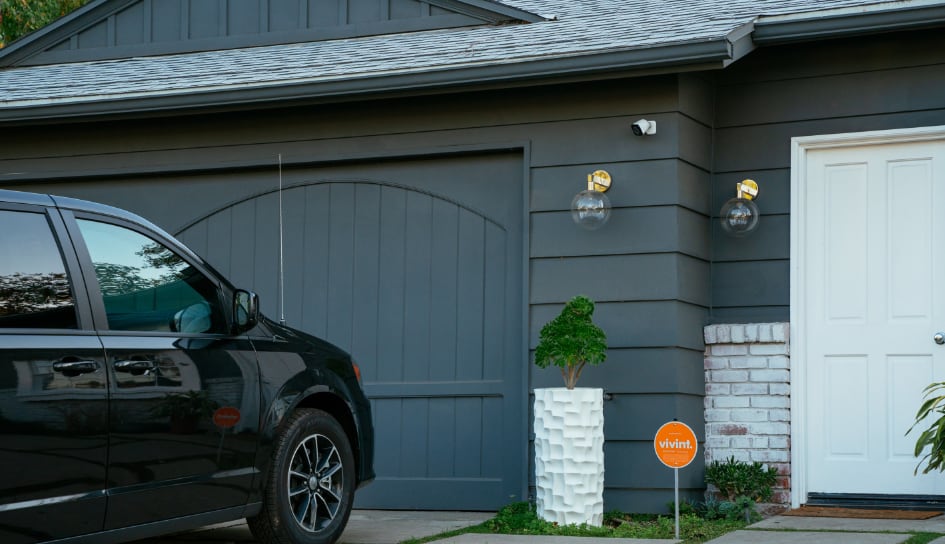 Vivint home security camera in Lincoln